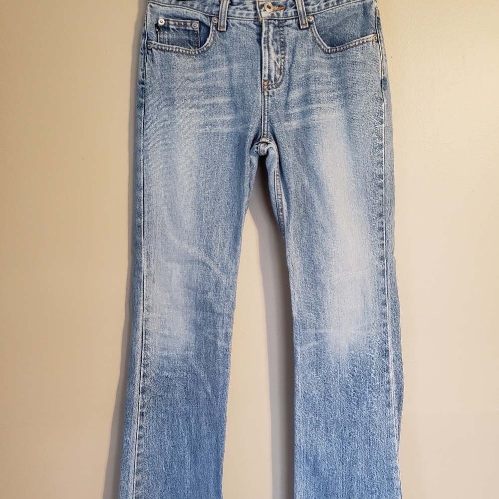 Express Low Rise Flare Jean